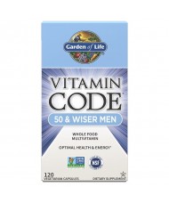 Vitamin Code RAW Men 50 - pro muže po padesátce - 120 kapslí